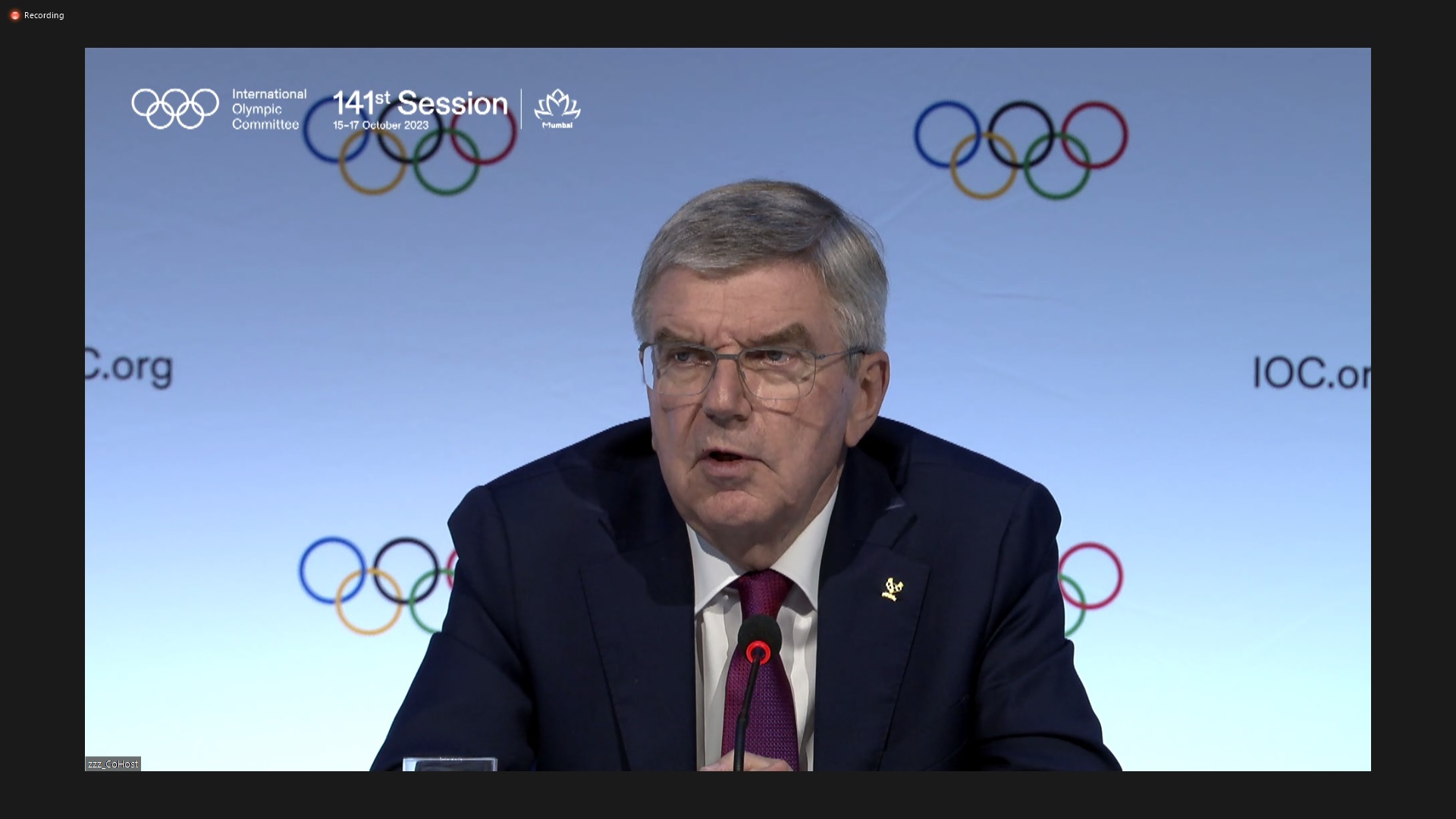 Diplomatic Experience Needed For New IOC President